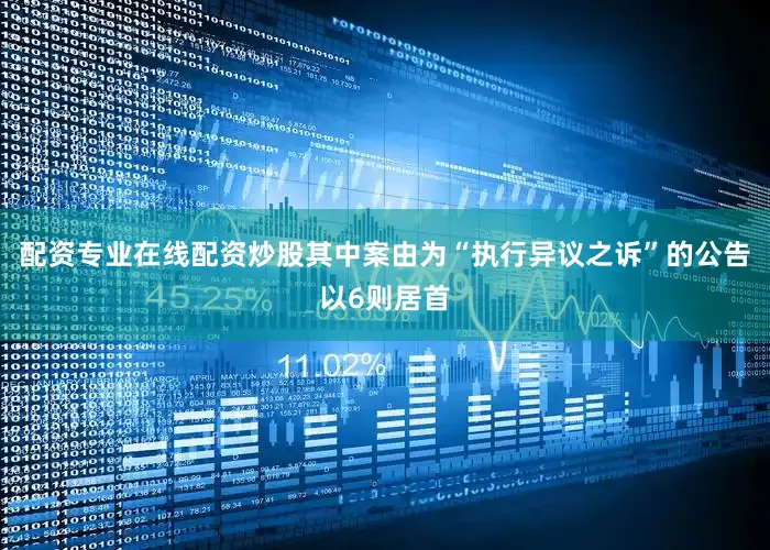 配资专业在线配资炒股其中案由为“执行异议之诉”的公告以6则居首